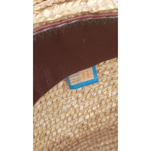 Vtg 1985 Silverado Movie Promo Straw Cowboy Hat - Picture 8 of 10